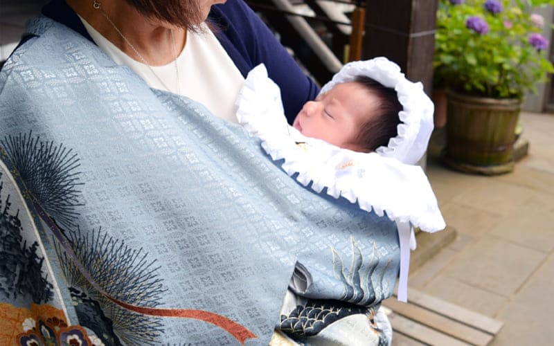 初参式（赤ちゃんの初詣り）